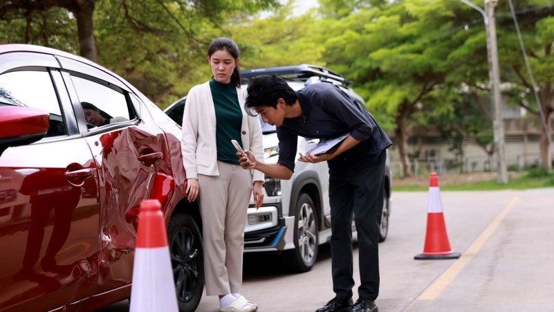 Explore the essential steps after a car crash - from inspecting the accident damage to understanding the car insurance claim process.