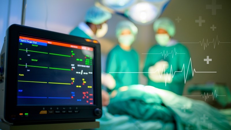 Death man patient in operating room