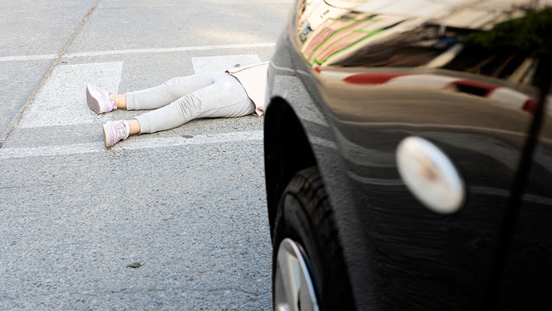 3-Year-Old Hit by Car