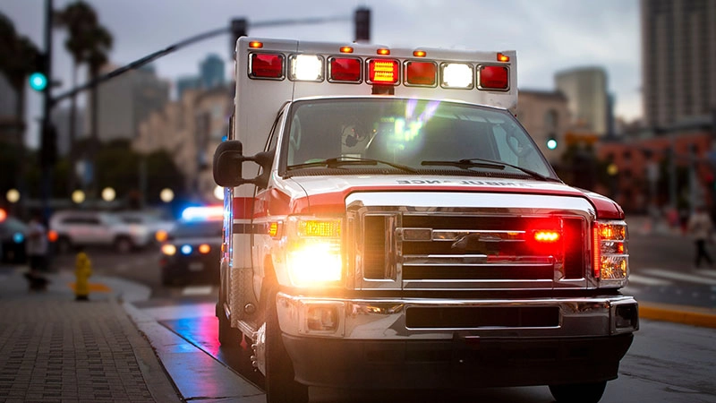 Two Police Officers Hurt in Car Accident