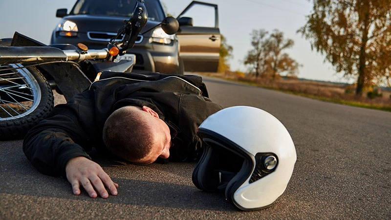 Motorcycle Crash off-duty officer