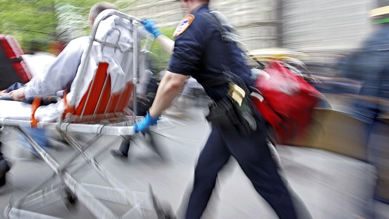 Police Respond to Injury Crash