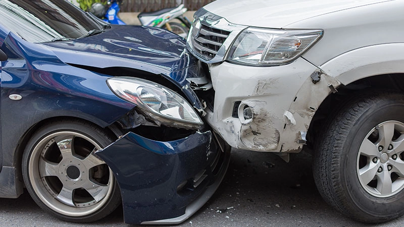 Two-Car Crash with Injuries on Hoke Rd.