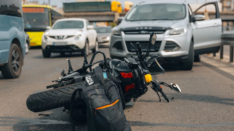 Motorcyclist Injured in Two-Vehicle Accident on Buxton Ave.