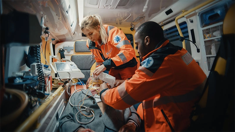 Car accidents Paramedics