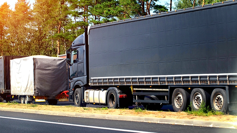 Semi Trailer Crash