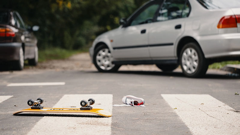 Juvenile Injured in Skateboard Crash on US 30