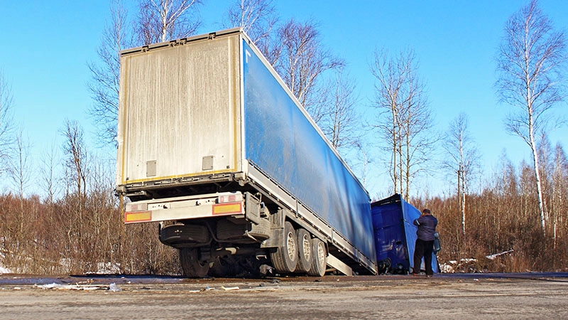 Semi-Truck Crash