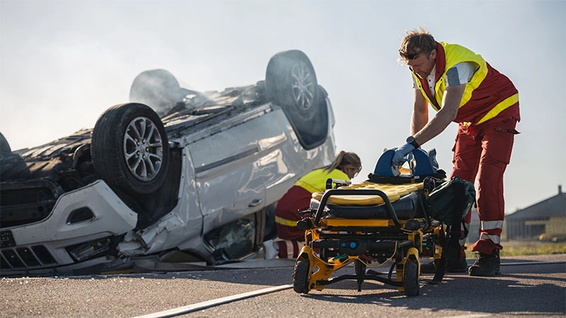 Rollover Car Crash