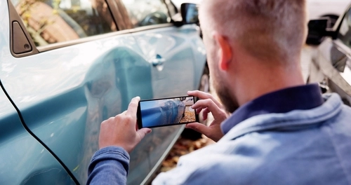 Photographing Car Accident Damage Evidence in Dayton Ohio